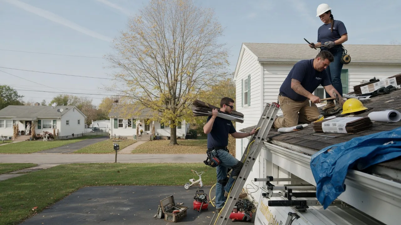 Local Roofing Contractors in Tyner, IN near me